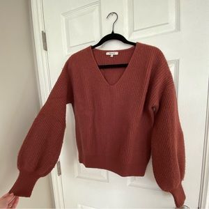 Madewell Thornton balloon sleeve sweater